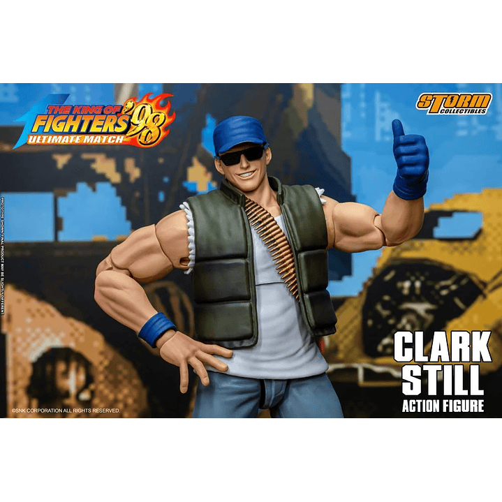 (Pre-Venta) Clark Still Storm Collectibles - The King of Fighters '98 Ultimate Match 24