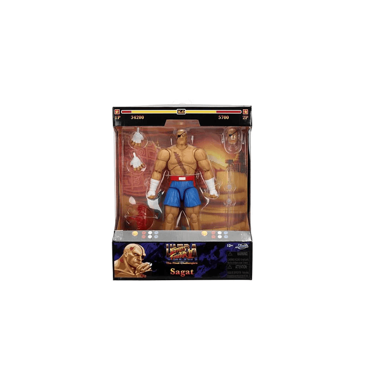 (Stock) Sagat Jada Toys - Street Fighter 3