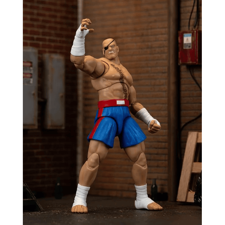 (Stock) Sagat Jada Toys - Street Fighter 4