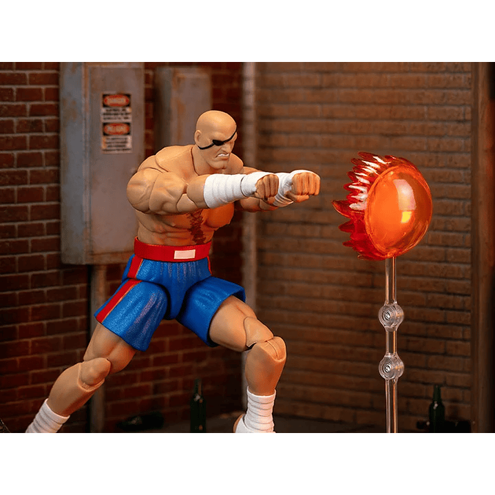 (Stock) Sagat Jada Toys - Street Fighter 1