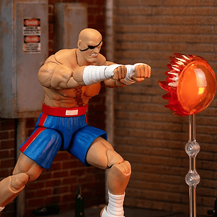 (Stock) Sagat Jada Toys - Street Fighter