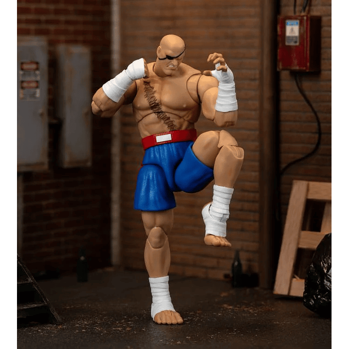 (Stock) Sagat Jada Toys - Street Fighter 5