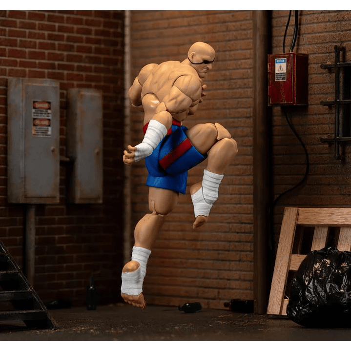 (Stock) Sagat Jada Toys - Street Fighter 6