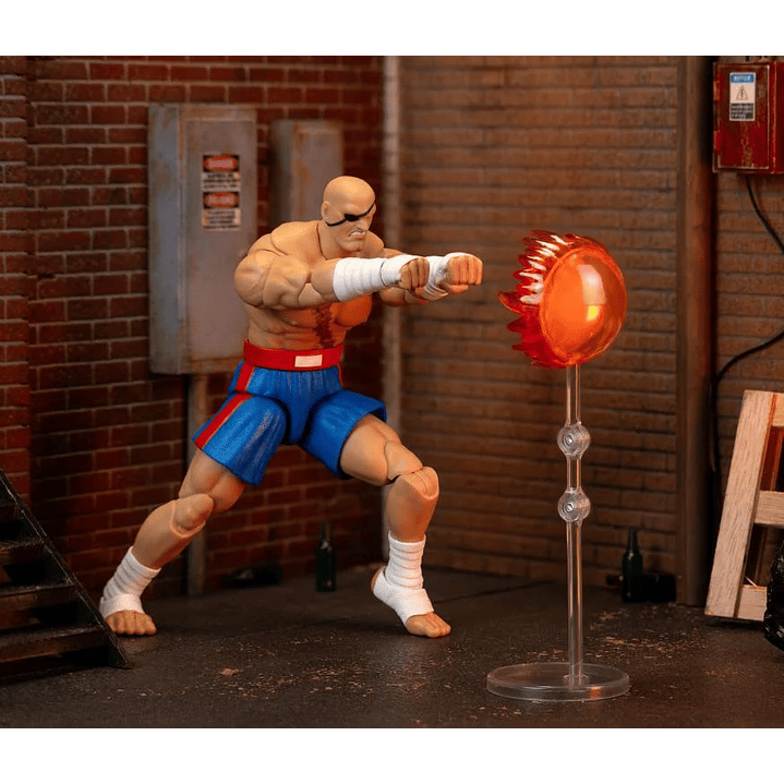 (Stock) Sagat Jada Toys - Street Fighter 2