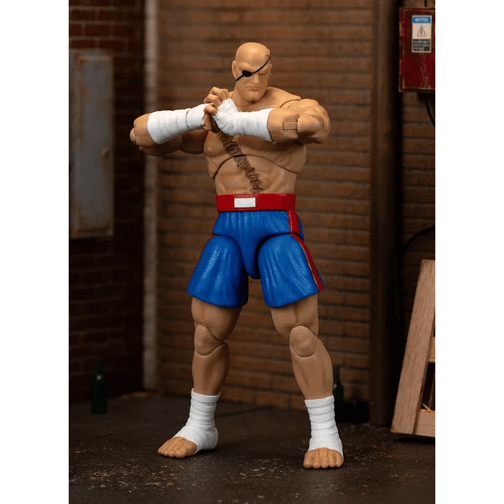 (Stock) Sagat Jada Toys - Street Fighter 8