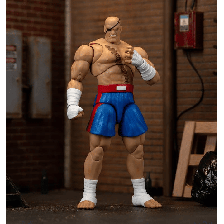 (Stock) Sagat Jada Toys - Street Fighter 11