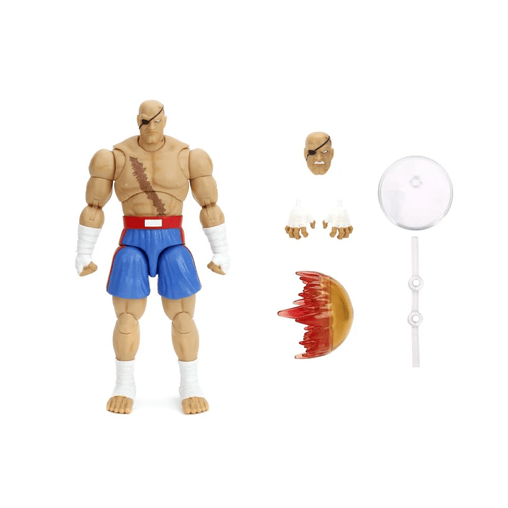 (Stock) Sagat Jada Toys - Street Fighter 14
