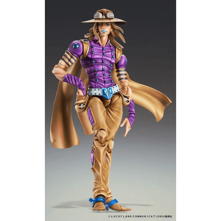 (Pre-Venta) Gyro Zeppeli Super Action Statue - JoJo's Bizarre Adventure Part 7 - Steel Ball Run 3