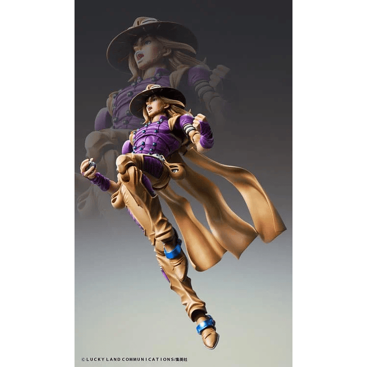 (Pre-Venta) Gyro Zeppeli Super Action Statue - JoJo's Bizarre Adventure Part 7 - Steel Ball Run 5