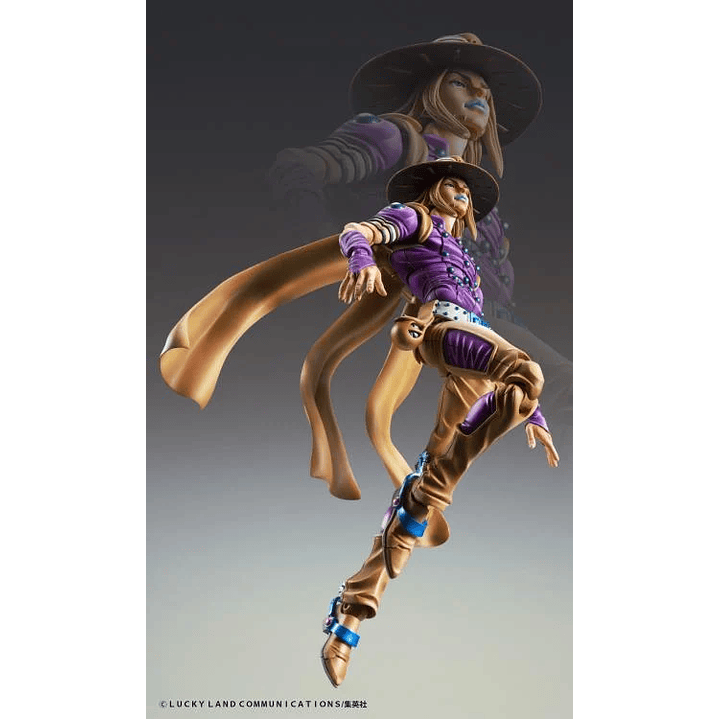 (Pre-Venta) Gyro Zeppeli Super Action Statue - JoJo's Bizarre Adventure Part 7 - Steel Ball Run 6