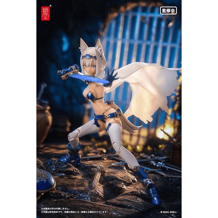 (Pre-Venta) Brave Wolf Snail Shell - Original Character 8