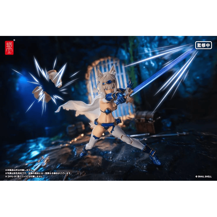 (Pre-Venta) Brave Wolf Snail Shell - Original Character 10