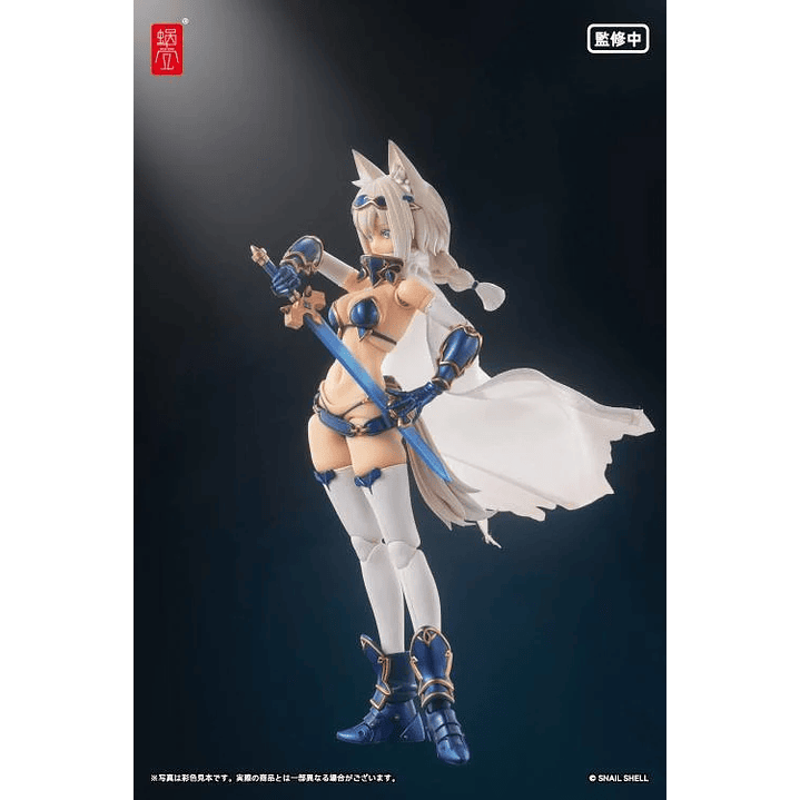 (Pre-Venta) Brave Wolf Snail Shell - Original Character 12