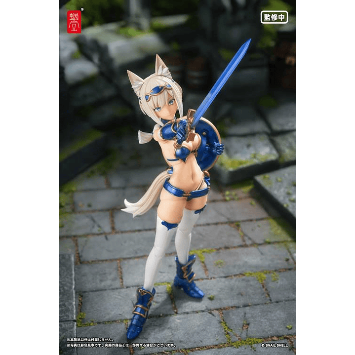 (Pre-Venta) Brave Wolf Snail Shell - Original Character 18