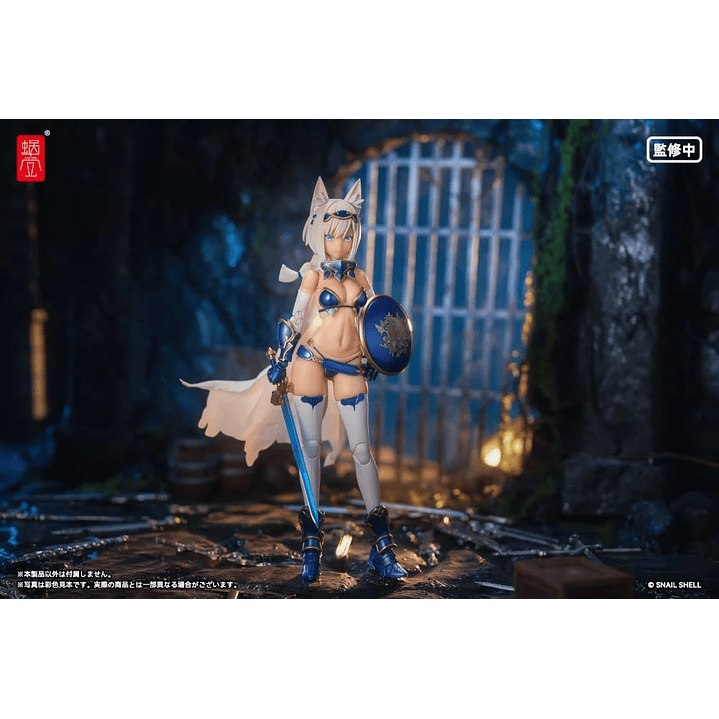 (Pre-Venta) Brave Wolf Snail Shell - Original Character 19