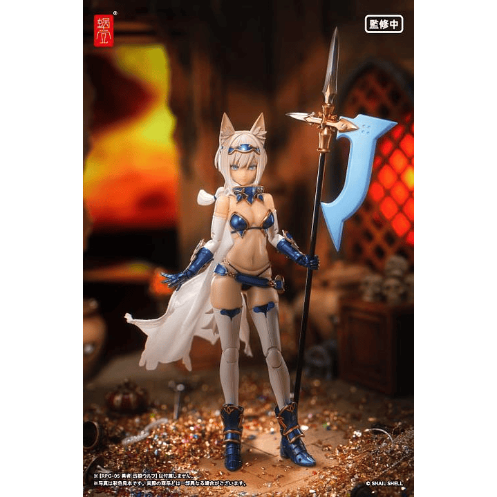 (Pre-Venta) Brave Wolf Optional Parts Set Snail Shell - Original Character 6