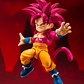 (Stock) Super Saiyan 4 Goku (Mini) S.H. Figuarts - Dragon Ball Daima - Miniatura 3