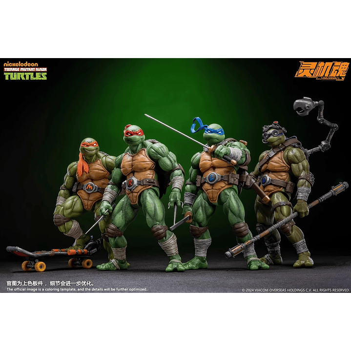 (Stock) Leonardo Mety Toyz - Tortugas Ninjas 4