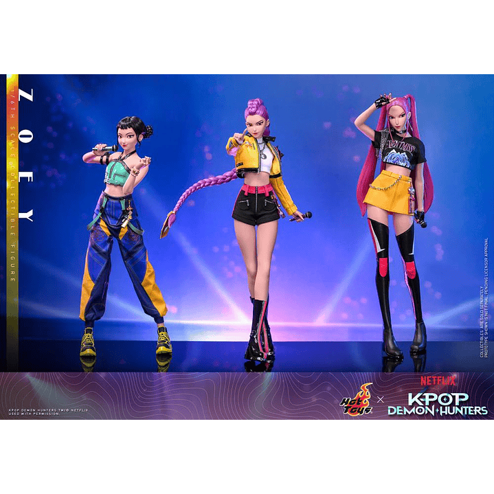 (Pre-Venta) Zoey Hot Toys - KPop Demon Hunters 9