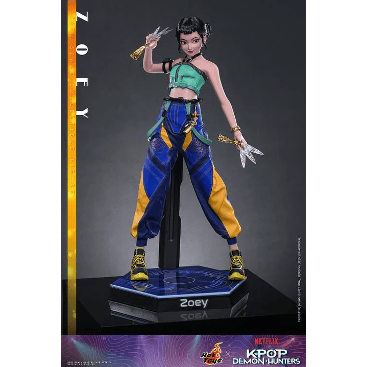 (Pre-Venta) Zoey Hot Toys - KPop Demon Hunters 12