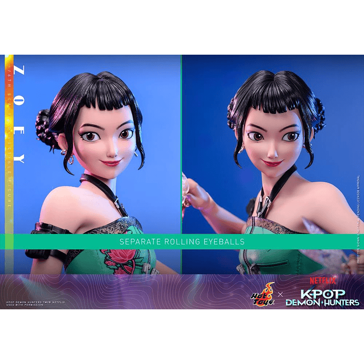 (Pre-Venta) Zoey Hot Toys - KPop Demon Hunters 14