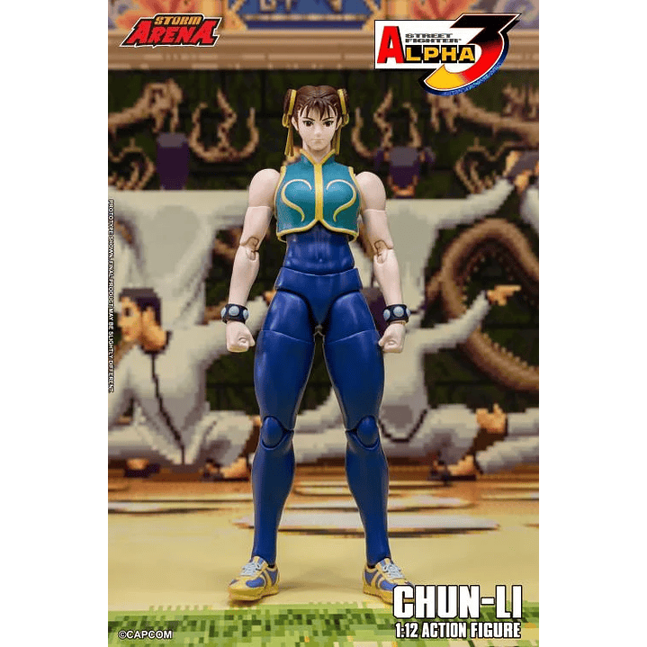 (Pre-Venta) Chun-Li Storm Arena - Street Fighter Alpha 3 4