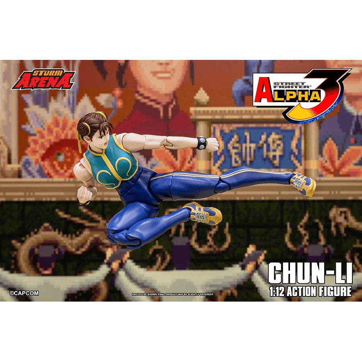 (Pre-Venta) Chun-Li Storm Arena - Street Fighter Alpha 3 6