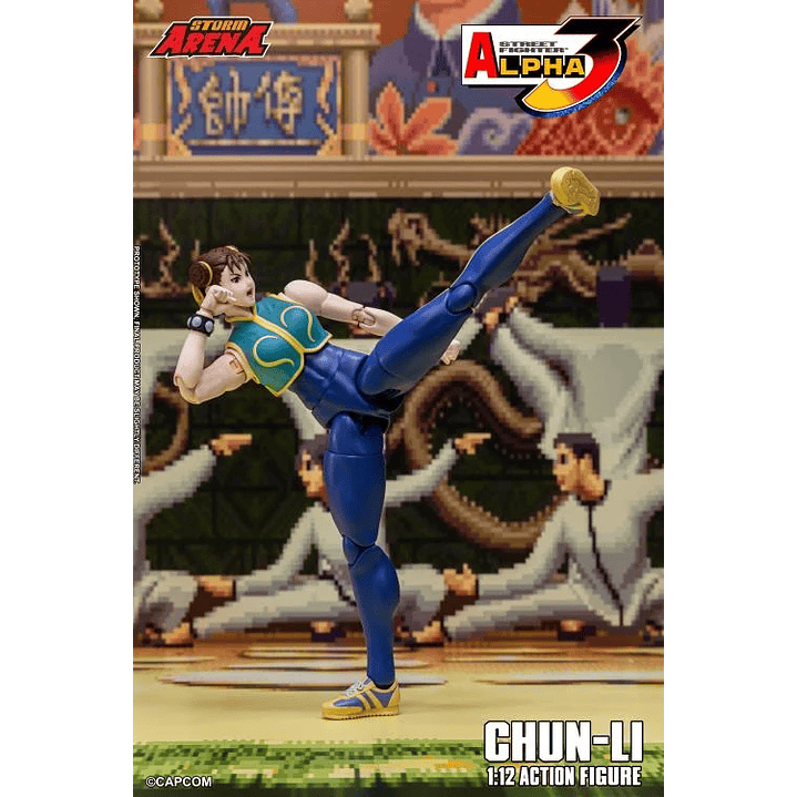 (Pre-Venta) Chun-Li Storm Arena - Street Fighter Alpha 3 9