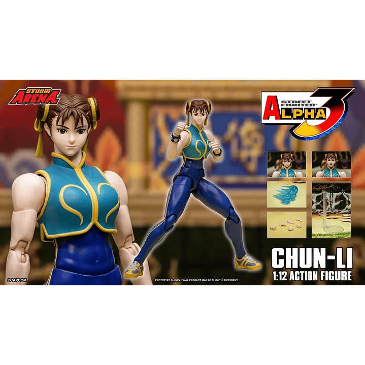 (Pre-Venta) Chun-Li Storm Arena - Street Fighter Alpha 3 13