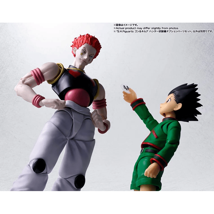 (Pre-Venta) Gon & Killua Hunter Exam Optional Parts Set S.H. Figuarts - Hunter x Hunter 8