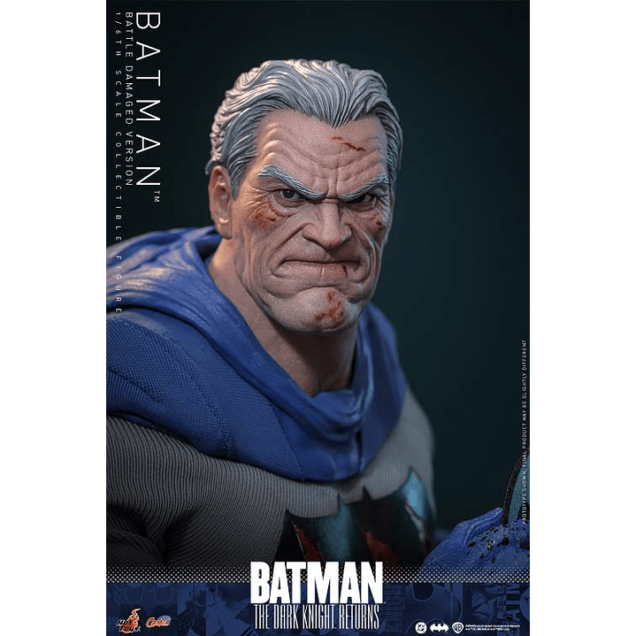 (Pre-Venta) Batman (Battle Damaged Ver.) Hot Toys - Batman The Dark Knight Returns 6