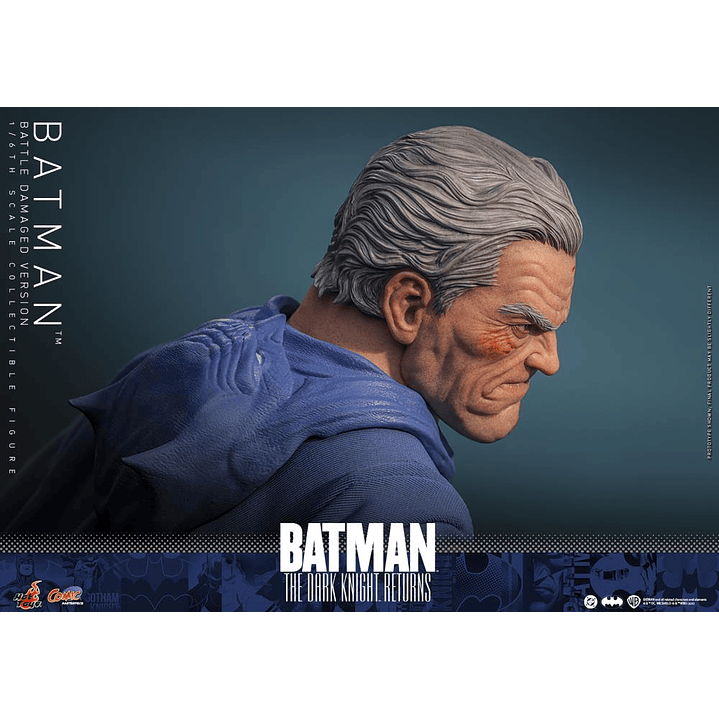 (Pre-Venta) Batman (Battle Damaged Ver.) Hot Toys - Batman The Dark Knight Returns 17