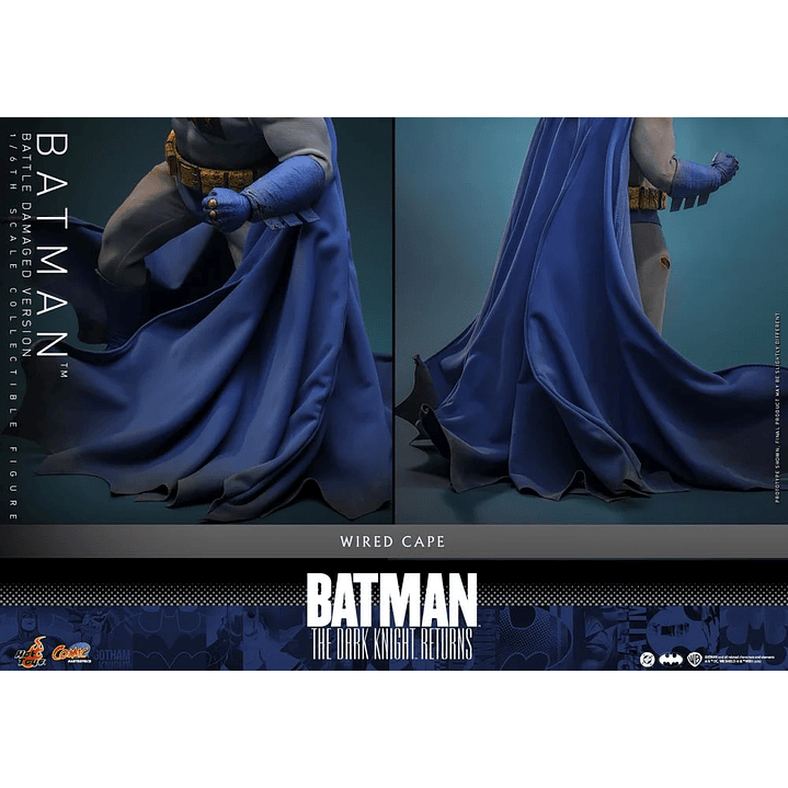 (Pre-Venta) Batman (Battle Damaged Ver.) Hot Toys - Batman The Dark Knight Returns 22