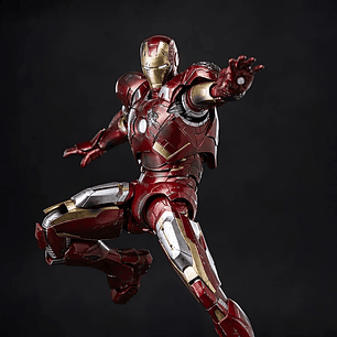 (Pre-Venta) Iron Man Mark 7 (Battle Damaged Ver.) threezero - Marvel Studios