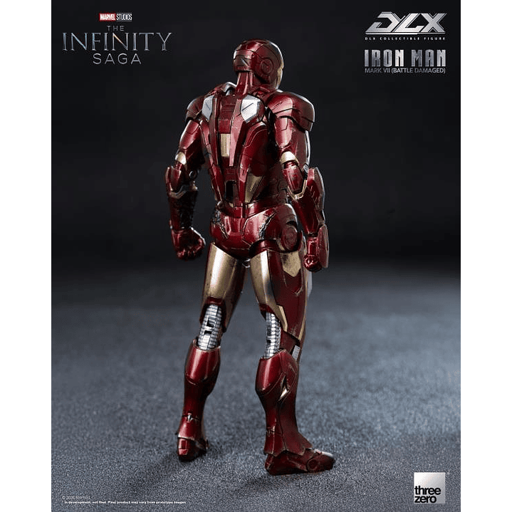 (Pre-Venta) Iron Man Mark 7 (Battle Damaged Ver.) threezero - Marvel Studios 9