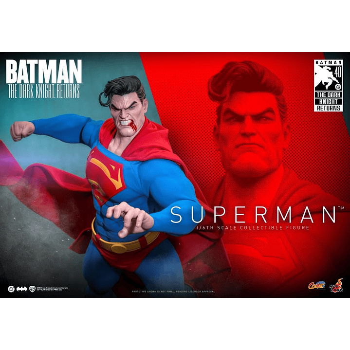 (Pre-Venta) Superman Hot Toys - Batman The Dark Knight Returns 7