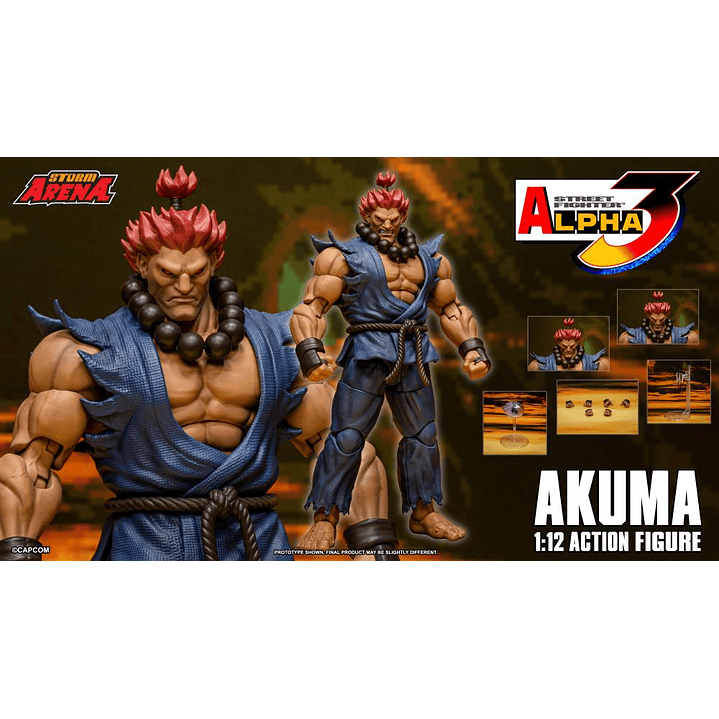 (Pre-Venta) Akuma Storm Arena - Street Fighter Alpha 3 2