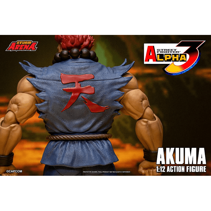 (Pre-Venta) Akuma Storm Arena - Street Fighter Alpha 3 4