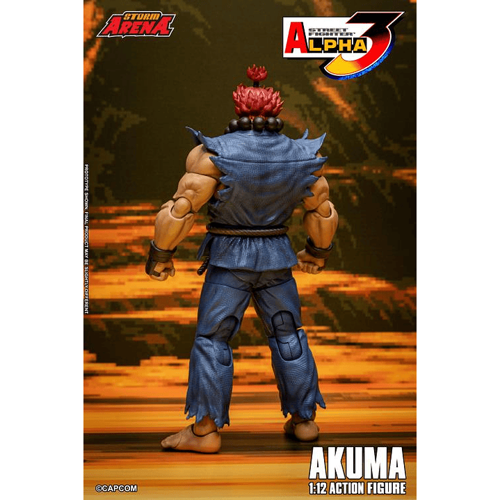 (Pre-Venta) Akuma Storm Arena - Street Fighter Alpha 3 9
