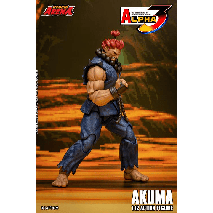 (Pre-Venta) Akuma Storm Arena - Street Fighter Alpha 3 11