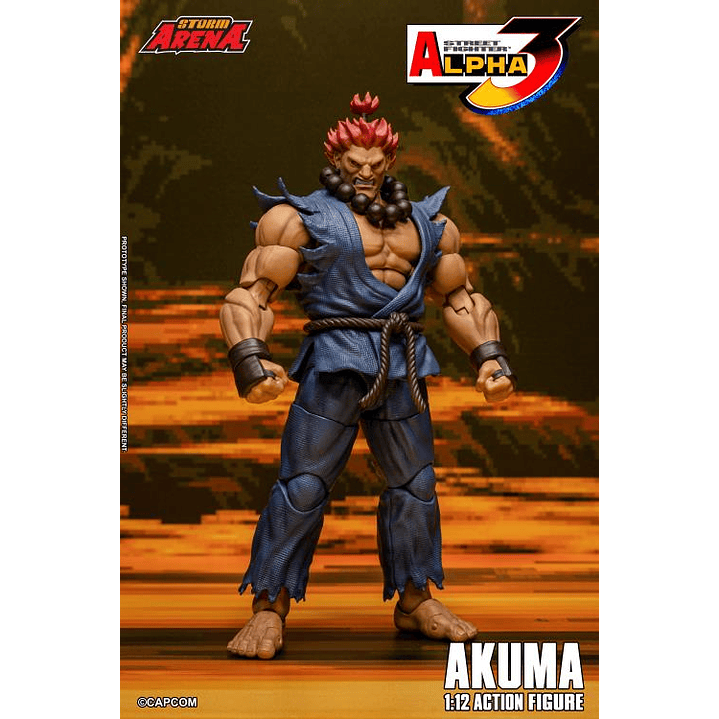 (Pre-Venta) Akuma Storm Arena - Street Fighter Alpha 3 12