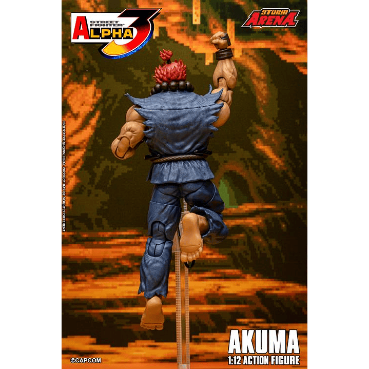 (Pre-Venta) Akuma Storm Arena - Street Fighter Alpha 3 14