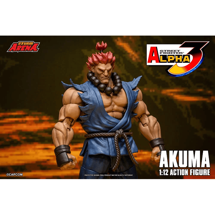 (Pre-Venta) Akuma Storm Arena - Street Fighter Alpha 3 15