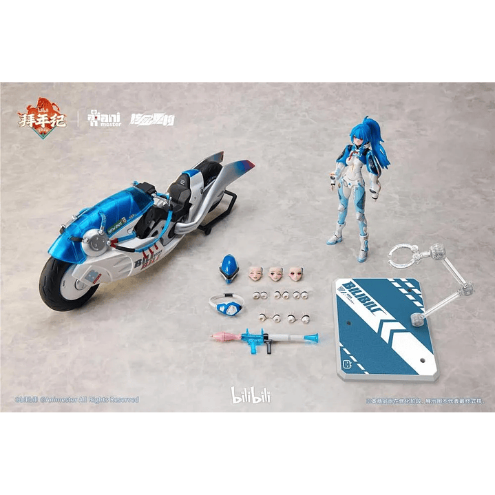 (Pre-Venta) Bilibili 22 Bike AniMester - Nuclear Gold Reconstruction 12