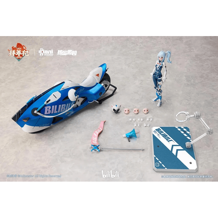 (Pre-Venta) Bilibili 33 Bike AniMester - Nuclear Gold Reconstruction 8