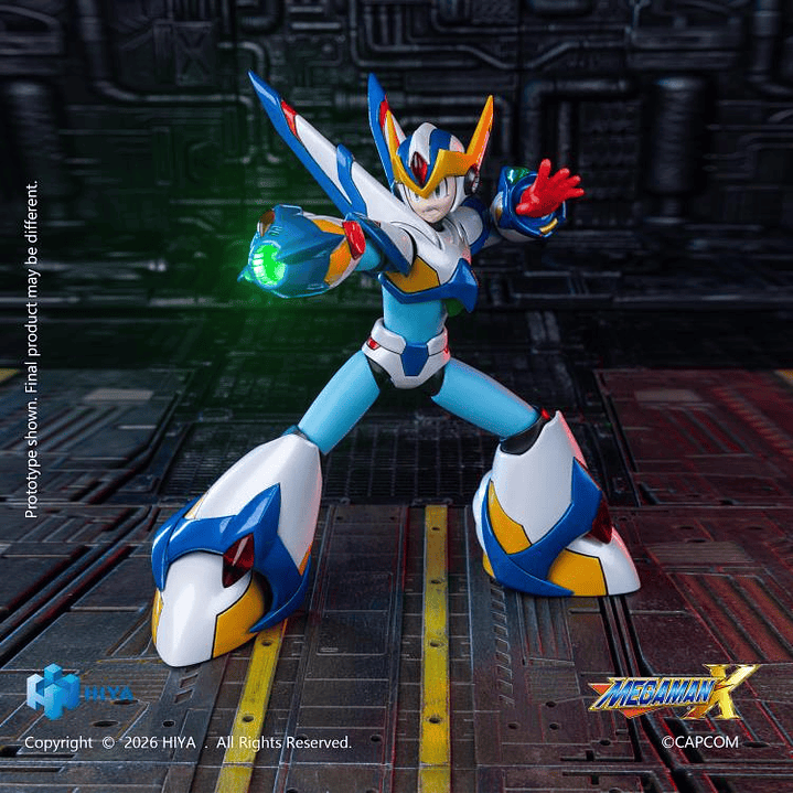 (Pre-Venta) Mega Man X (X Falcon Armor Edition) Hiya Toys - Megaman X 2