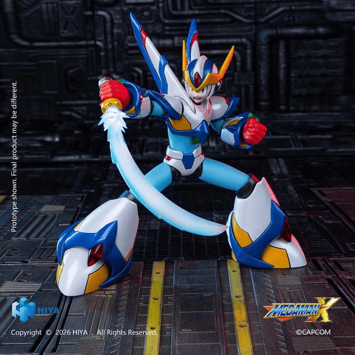 (Pre-Venta) Mega Man X (X Falcon Armor Edition) Hiya Toys - Megaman X 3
