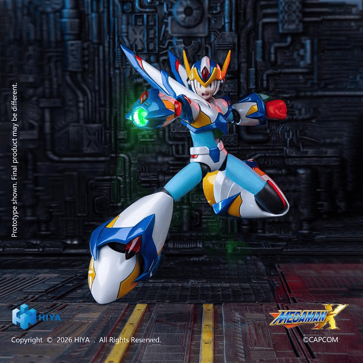 (Pre-Venta) Mega Man X (X Falcon Armor Edition) Hiya Toys - Megaman X 4