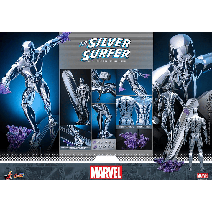 (Pre-Venta) Silver Surfer Hot Toys - MARVEL Comics 9