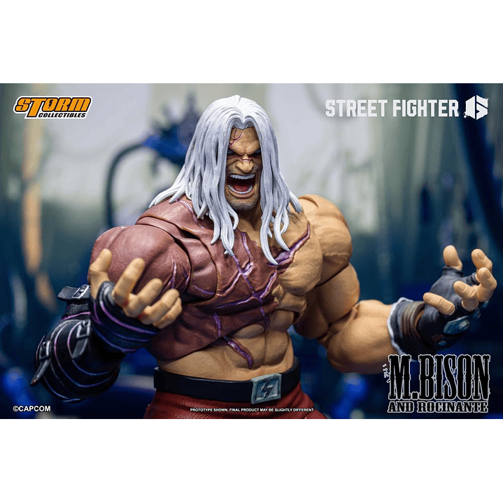 (Pre-Venta) M. Bison y Rocinante Storm Collectibles - Street Fighter 2